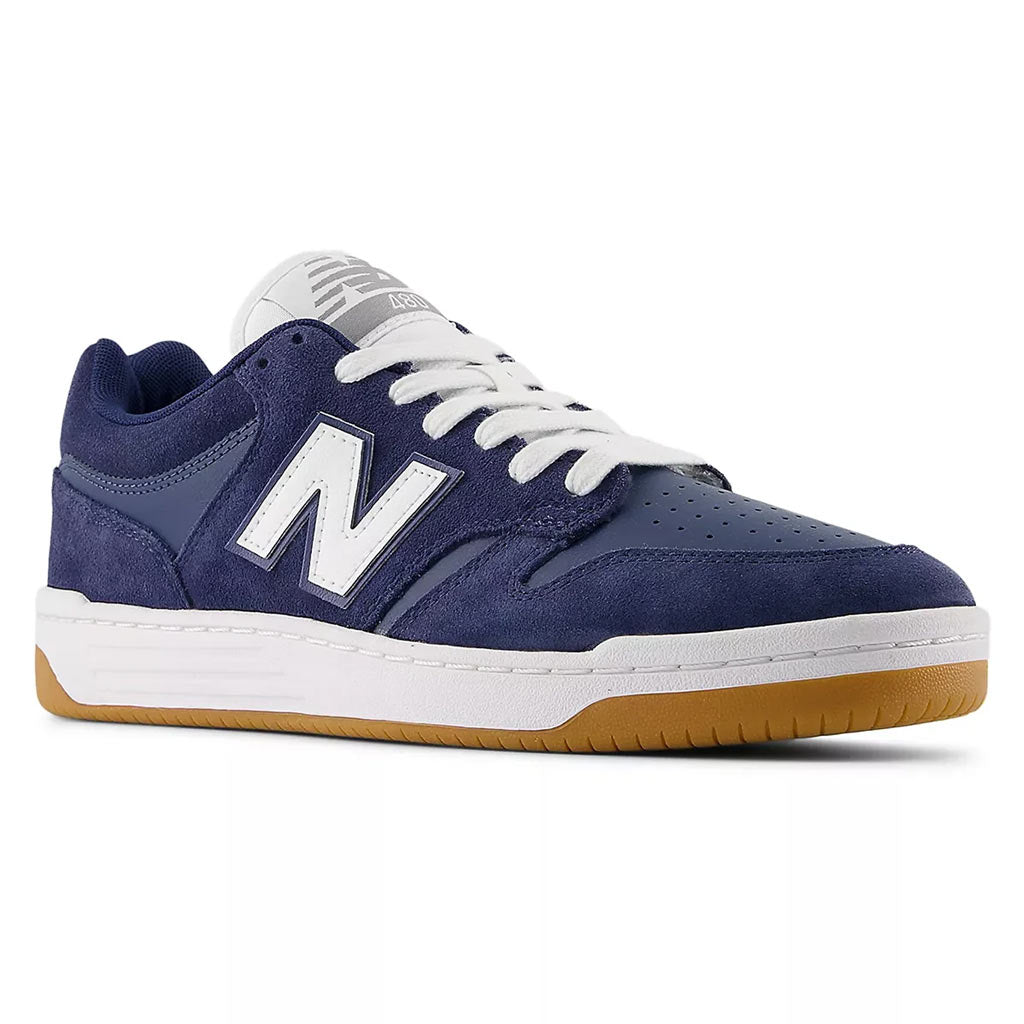 New Balance Numeric 480 Skate Shoe Navy/White - NM480PRO | Free Aotearoa NZ shipping over $100* when you order New Balance online with Pavement Skate Store!