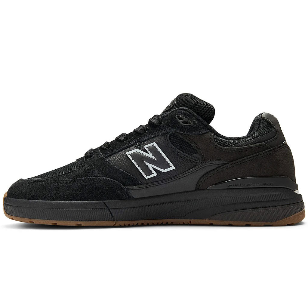 NB Numeric Andrew Reynolds 933 Skate Shoes in Black/Gum - NM933ORI | Free Aotearoa shipping when you buy New Balance Numeric online with Pavement Skate Store.