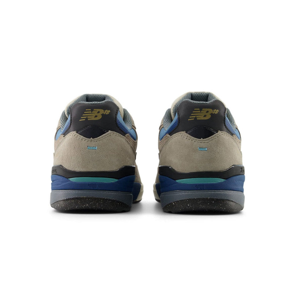 NB Numeric Andrew Reynolds 933 - Mushroom/Light Blue UN933ASB | Shop skate shoes online with Pavement Skate Store with free Aotearoa NZ shipping over $100*!