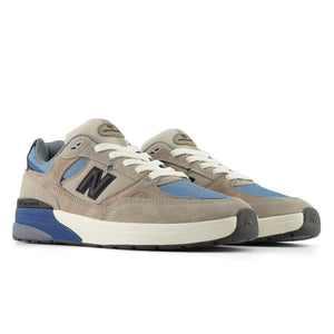 NB Numeric Andrew Reynolds 933 - Mushroom/Light Blue UN933ASB | Shop skate shoes online with Pavement Skate Store with free Aotearoa NZ shipping over $100*!
