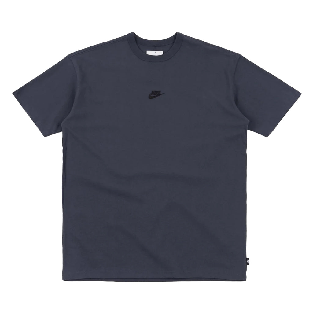 Nike Sportswear Premium Essential Tee - Thunder Blue. Loose fit for a roomy feel. 100% cotton. Woven label. DO7392-437. Shop Nike SB apparel online with Pavement, Dunedin's independent skate store. Free NZ shipping over $150 - Same day Dunedin delivery - Easy returns.