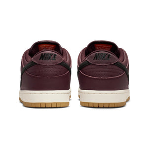 Nike SB Dunk Low Pro ISO - Burgundy Crush - IO2304-600 | Shop Nike SB skate shoes online with Pavement Skate Store! Free Aotearoa NZ shipping over $100*