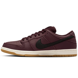 Nike SB Dunk Low Pro ISO - Burgundy Crush - IO2304-600 | Shop Nike SB skate shoes online with Pavement Skate Store! Free Aotearoa NZ shipping over $100*