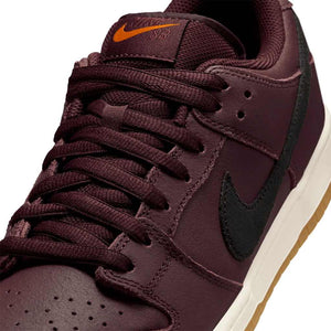 Nike SB Dunk Low Pro ISO - Burgundy Crush - IO2304-600 | Shop Nike SB skate shoes online with Pavement Skate Store! Free Aotearoa NZ shipping over $100*