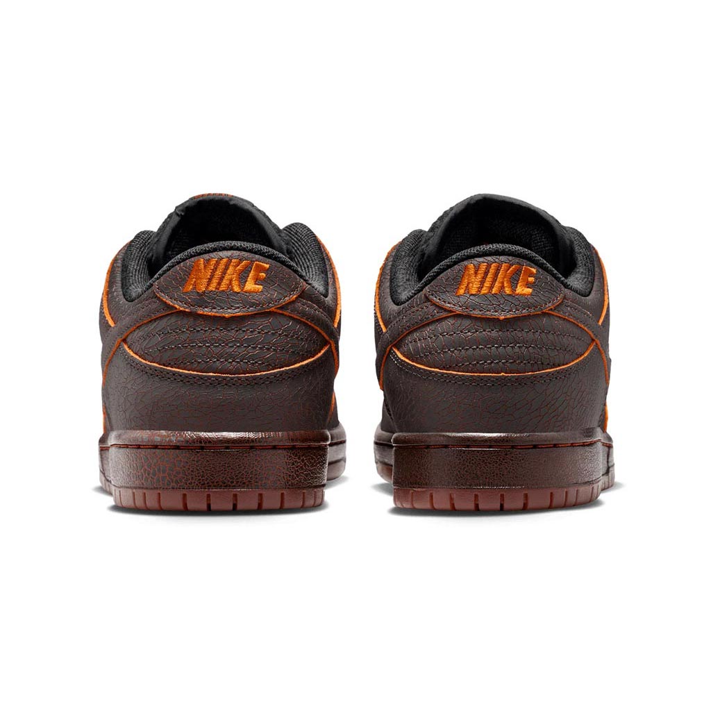 The Nike SB 'Krampus' Dunk - HV1668-001 - Smoke Grey/Campfire Orange/Black | Order online with Pavement Skate Store and get free Aotearoa NZ shipping!