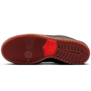 The Nike SB 'Krampus' Dunk - HV1668-001 - Smoke Grey/Campfire Orange/Black | Order online with Pavement Skate Store and get free Aotearoa NZ shipping!