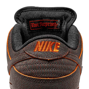 The Nike SB 'Krampus' Dunk - HV1668-001 - Smoke Grey/Campfire Orange/Black | Order online with Pavement Skate Store and get free Aotearoa NZ shipping!