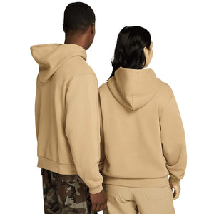 Nike SB Fleece Pullover Hoodie - Parachute Beige/White : FV7351-297 | Free Aotearoa shipping when you order Nike SB over $100* online with Pavement Skate Store.