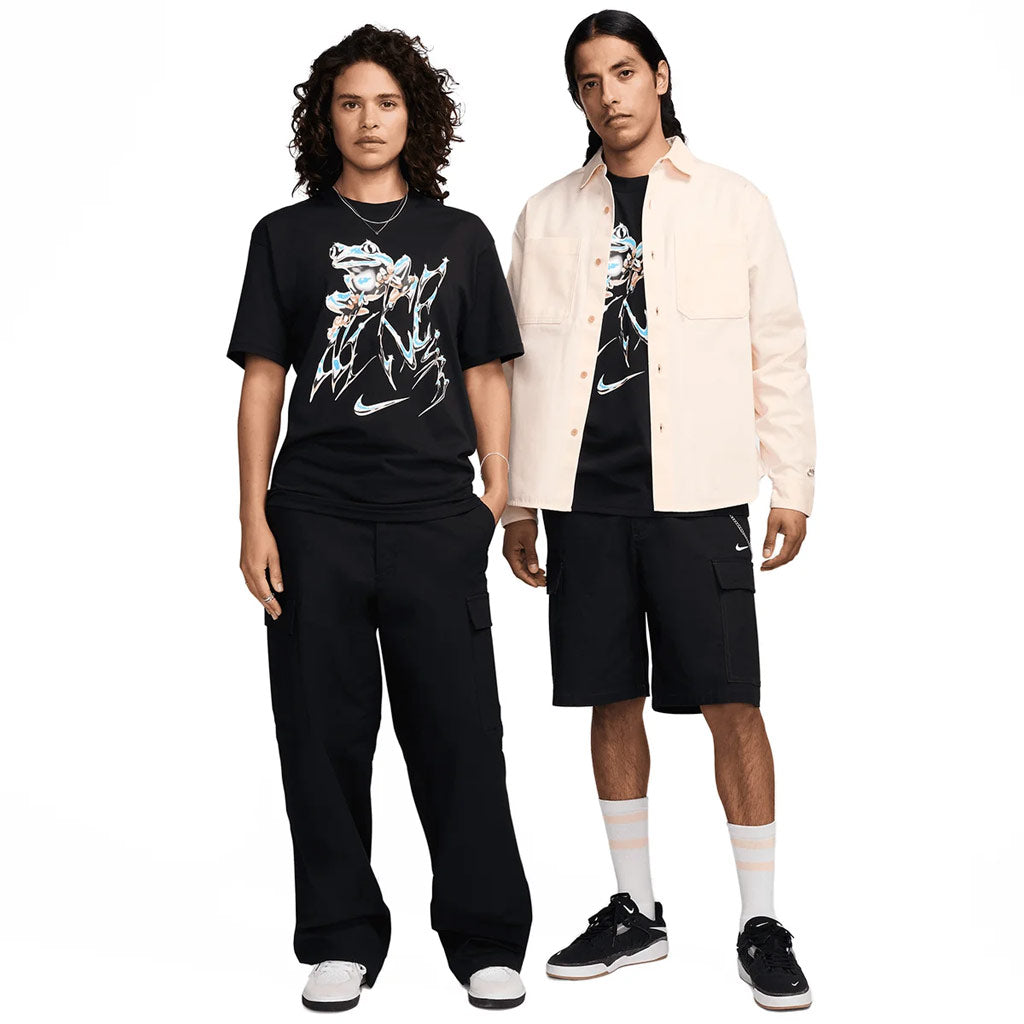 NIKE SB M90 LAZY GAWD TEE - BLACK