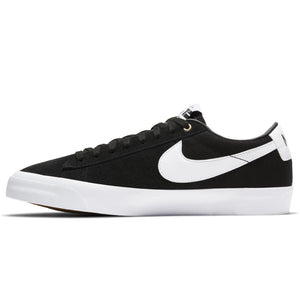 Nike SB Zoom Blazer Low Pro GT in Black/White | Shop Nike Skateboarding shoes online with Pavement Skate Store with free Aotearoa NZ shipping over $100*!
