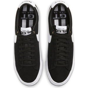 Nike SB Zoom Blazer Low Pro GT in Black/White | Shop Nike Skateboarding shoes online with Pavement Skate Store with free Aotearoa NZ shipping over $100*!