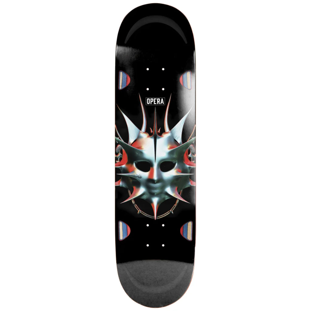 Opera Spike EX7 Black 9.0" Skatebaord Deck | Free Aotearoa NZ shipping on Opera Skateboards orders over $100* with Pavement Skate Store!