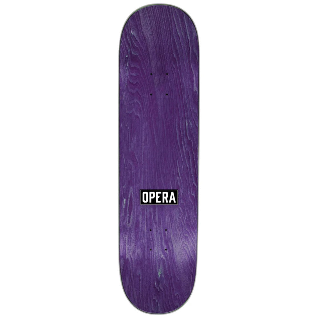 Opera Spike EX7 Black 9.0" Skatebaord Deck | Free Aotearoa NZ shipping on Opera Skateboards orders over $100* with Pavement Skate Store!