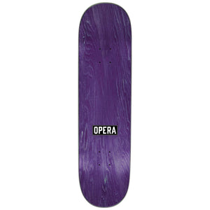 Opera Spike EX7 Black 9.0" Skatebaord Deck | Free Aotearoa NZ shipping on Opera Skateboards orders over $100* with Pavement Skate Store!