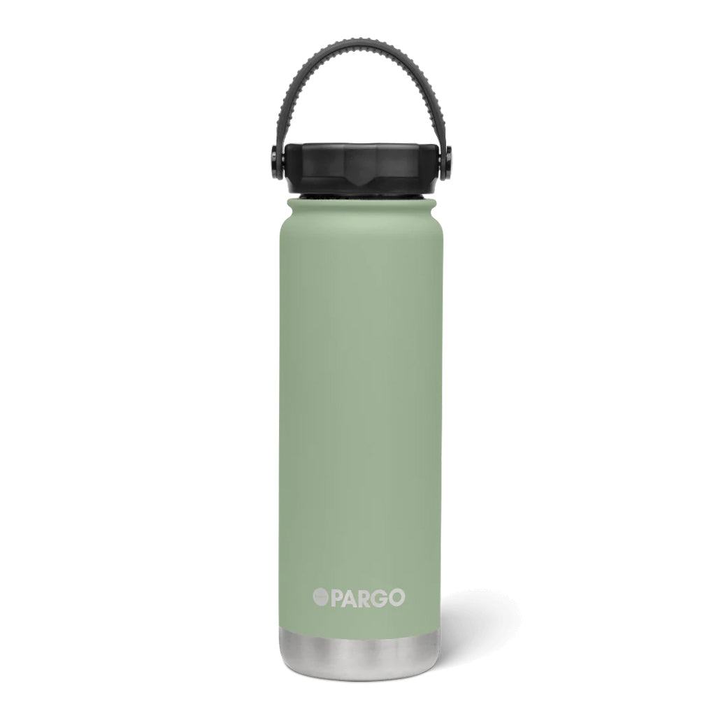 Pargo 750ml Insulated Bottle - Eucalypt Green. Every PARGO sold provides a person in need access to clean water. Shop Pargo premium insulated drink bottles, coffee cups and stubby holders online with Pavement, Dunedin's independent skate store. Free Aotearoa New Zealand shipping over $150.