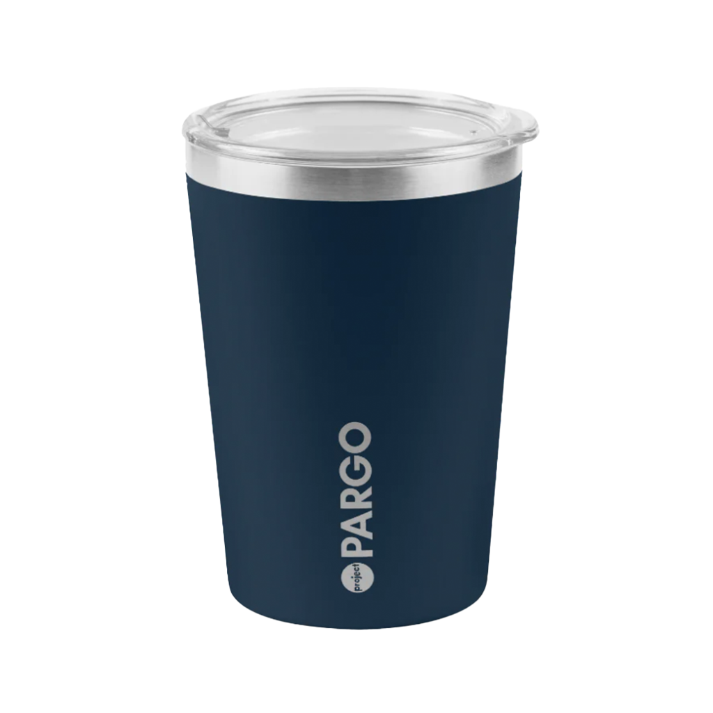 Project Pargo 12oz Insulated Reusable Cup - Deep Sea Navy. Shop Project PARGO premium insulated reusable water bottles, reusable coffee cups and stubby holders made from high-grade stainless steel. Buy now. Free Aotearoa New Zealand delivery on orders over $150 when you shop online with Pavement skate store Dunedin.