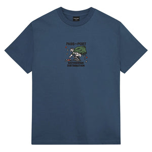 Passport Distribution Tee - Harbour Blue | Free Aotearoa shipping on all Pass~Port orders over $100* with Pavement Skate Store!