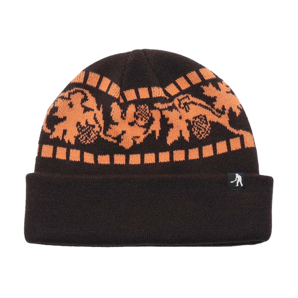 Pass~Port Vine Beanie - Brown/Orange. Pass~Port Vine beanie from range #39. Made from 100% acrylic with woven digger tag. Shop Pass~Port skateboards, clothing and accessories. Free, fast NZ shipping over $100. Pavement Skate, Dunedin's independent skates store since 2009.