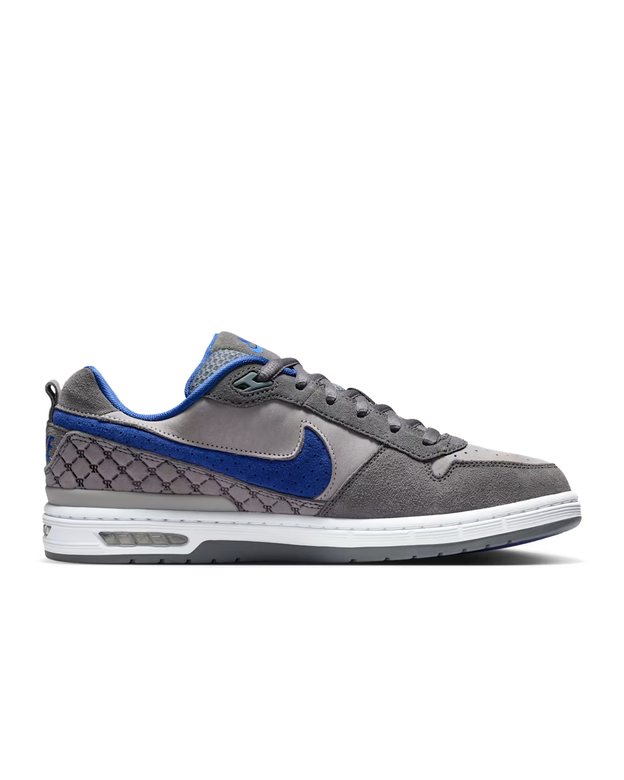 NIKE SB PAUL RODRIGUEZ ZOOM AIR LOW DG - FLINT GREY/DEEP ROYAL BLUE-FLINT GREY