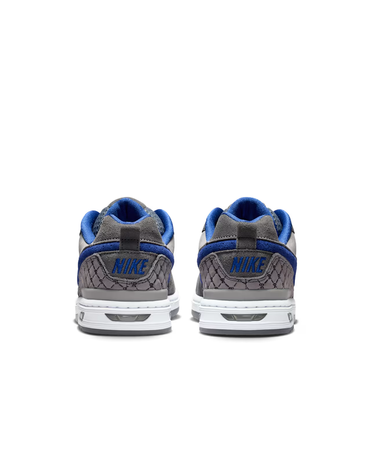 NIKE SB PAUL RODRIGUEZ ZOOM AIR LOW DG - FLINT GREY/DEEP ROYAL BLUE-FLINT GREY