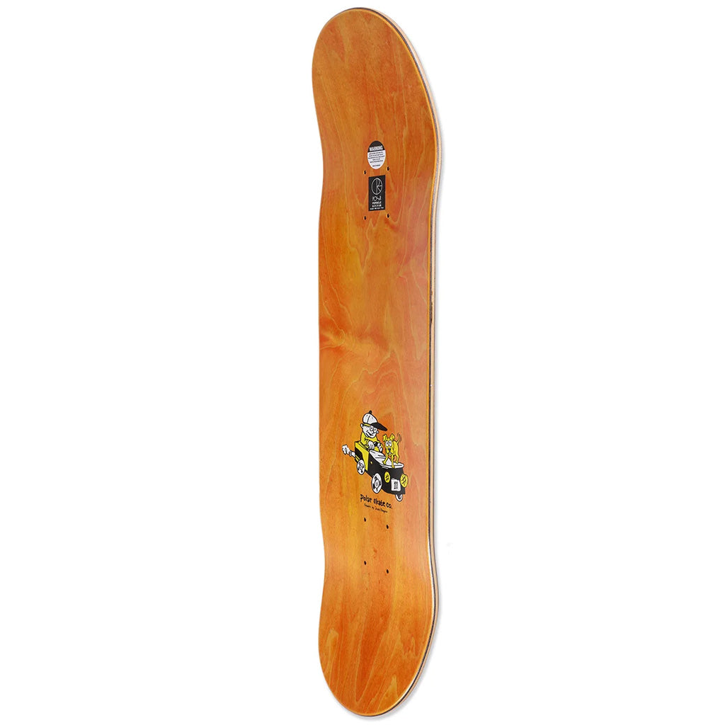 Polar Skate Co. Emile Laurent Bus Stop Skateboard Deck 8.25" | Shop skateboard decks online with Pavement Skate Store with free Aotearoa shipping over $100*!