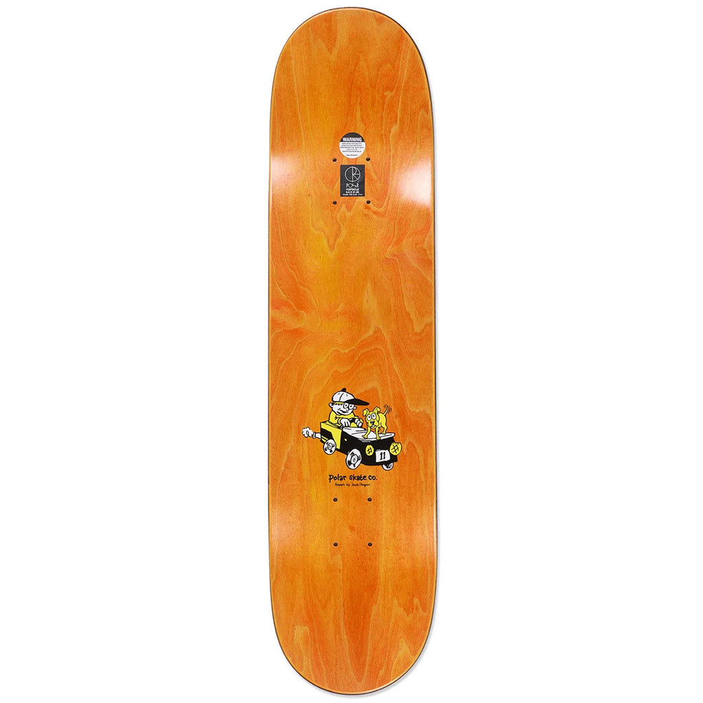 Polar Skate Co. Emile Laurent Bus Stop Skateboard Deck 8.25" | Shop skateboard decks online with Pavement Skate Store with free Aotearoa shipping over $100*!