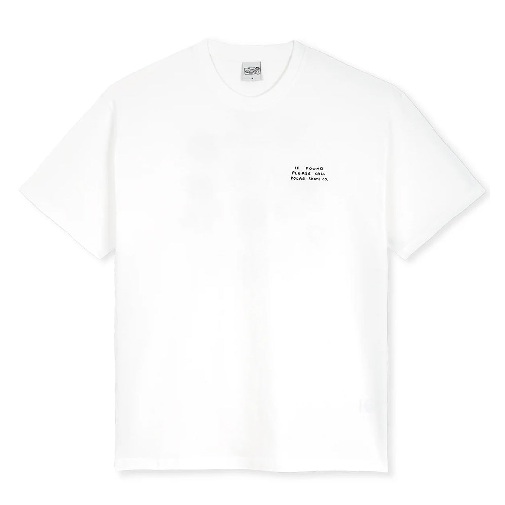 Polar Found Tee - White. Shop all new Polar Skate Co. clothing, skateboard decks and accessories online with Pavement Skate Store. Free Aotearoa NZ shipping over $100*