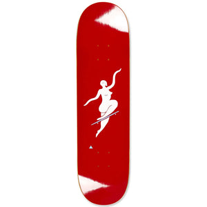 Buy the Polar Team Model No Complies (Red) Skateboard Deck 8.25" | Free Aotearoa shipping when you order online with Pavement Skate Store!