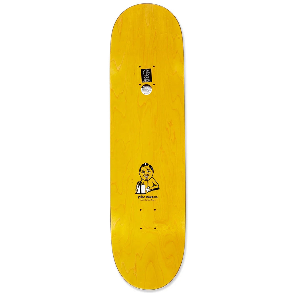 Buy the Polar Nick Boserio Surprise Skateboard Deck 8.625" | Free Aotearoa shipping when you order online with Pavement Skate Store!