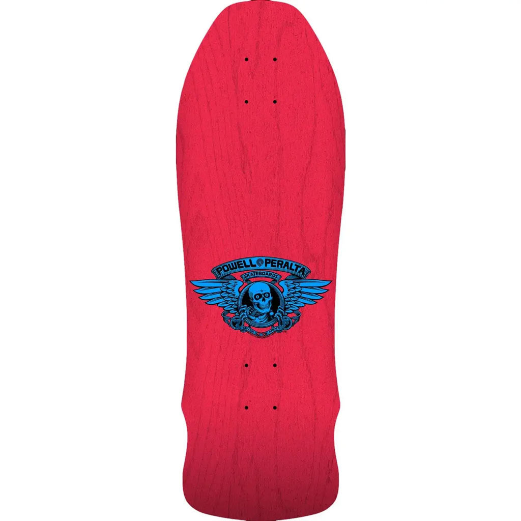 POWELL PERALTA GEEGAH RIPPER RED STAIN DECK 9.75"