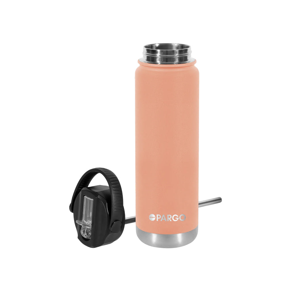PROJECT PARGO 750ml INSULATED SPORTS BOTTLE - CORAL PINK