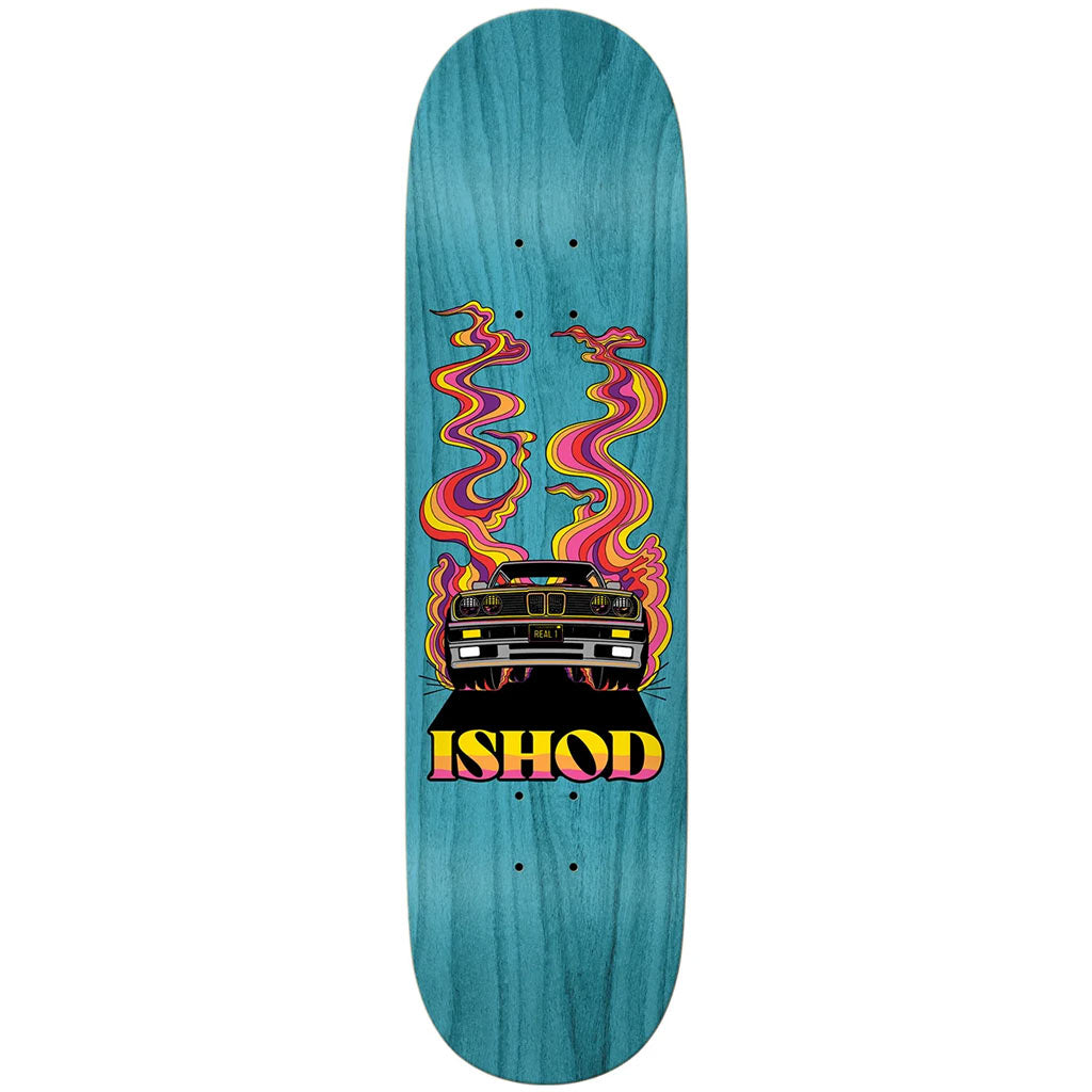 Real Ishod Burnout Skateboard Deck 8.38" x 32.25". 14.5" WB. Shop skateboard decks from Real, Krooked, Anti Hero and Baker online with Pavement, Dunedin's independent skate store. Free NZ shipping over $150 - Same day Dunedin delivery - Fuss free returns.