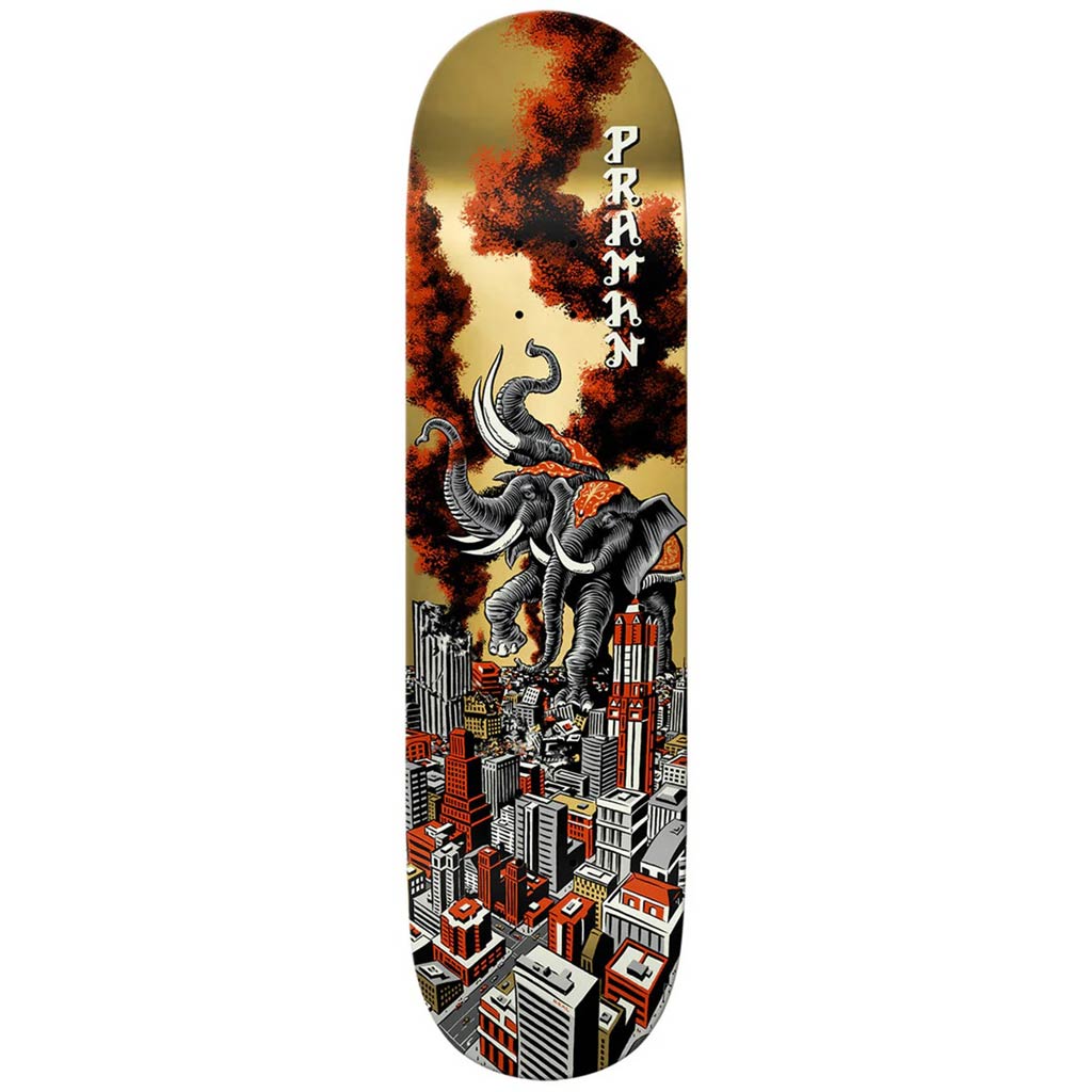 Real Patrick Praman Fight Full SE Deck 8.38" | Shop skateboard decks online with Pavement Skate Store with free Aotearoa shipping over $100*!