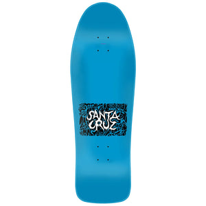 Santa Cruz Tom Knox Firepit Reissue Deck 10.07" X 31.275". WB 15". Nose 5.365". Tail 6.71". Santa Cruz Skateboards Tom Knox Firepit Reissue deck featuring spot matte graphic print on 7 ply North American Maple pressed individually. Free NZ shipping. Shop reissue skateboard decks online with PAVEMENT skate store.