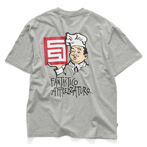 S/Double Fantastico Tee - Grey Heather | Free Aotearoa shipping on all S/Double orders over $100* with Pavement Skate Store!