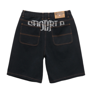 Check out the S/Double Print Denim Standard Shorts Double Dye Black from Pavement Skate Shop! Order online and get free shipping on orders over $100*