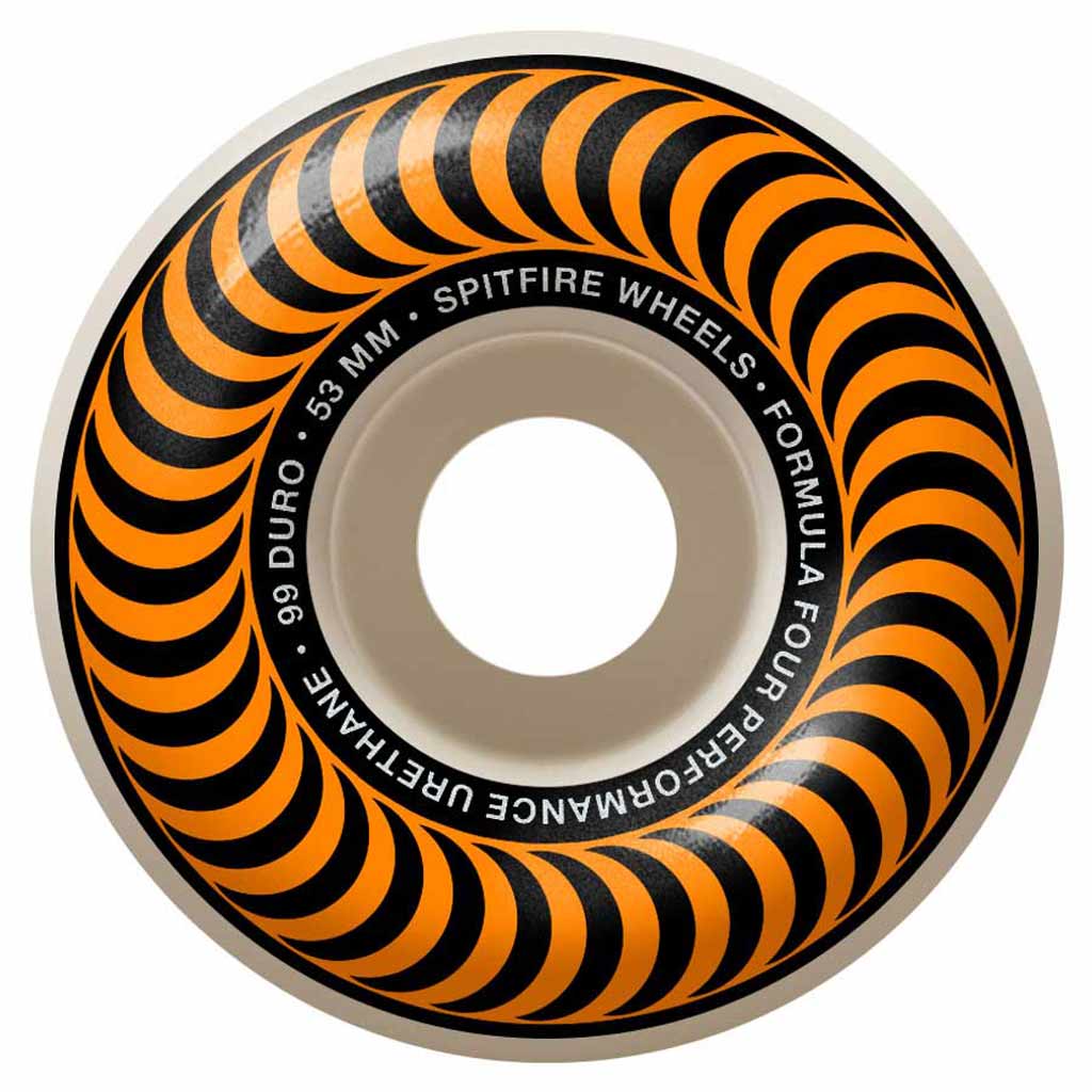 Spitfire Formula Four Classic 99D 53mm Skateboard Wheels | Free Aotearoa shipping on all Spitfire orders over $100* with Pavement Skate Store!