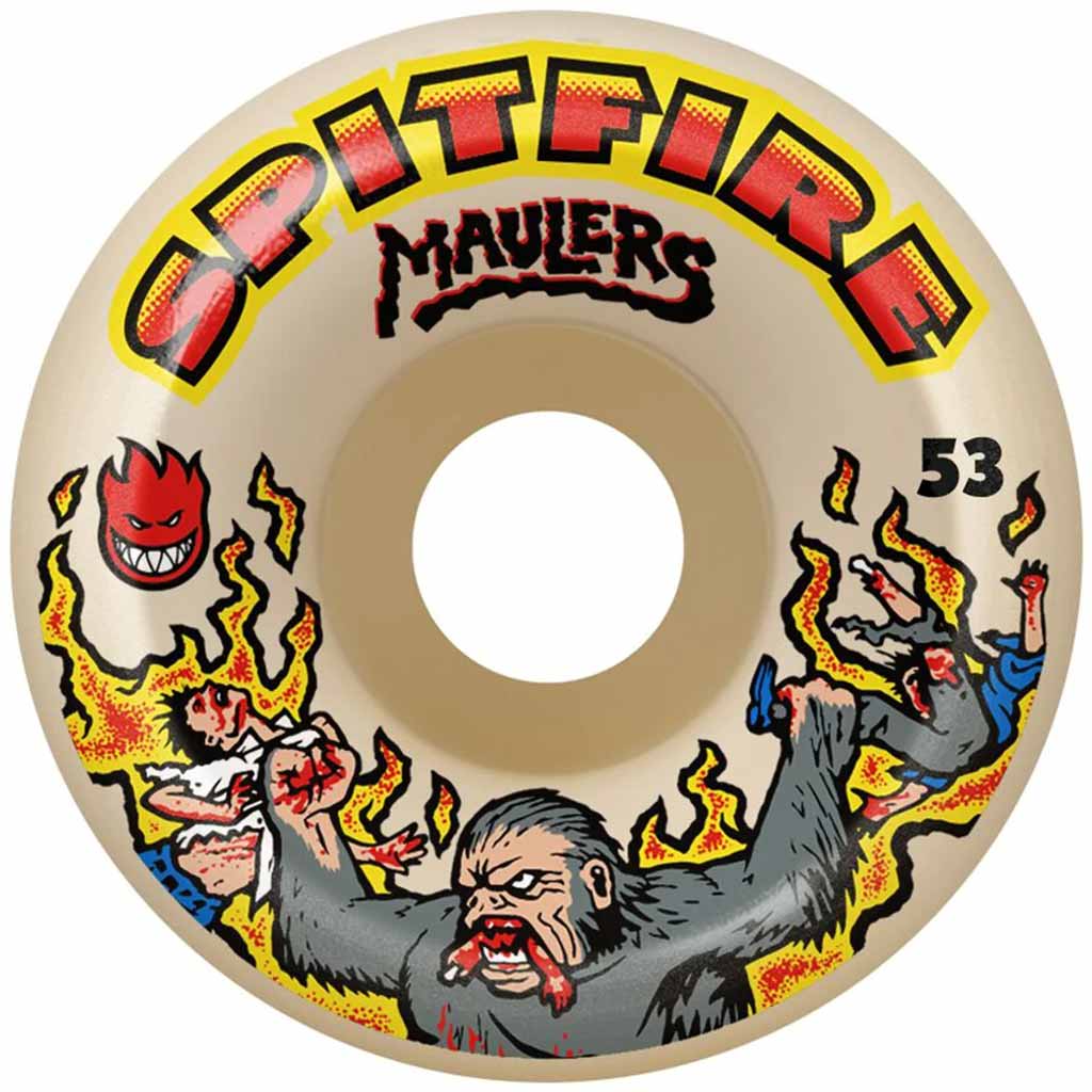 Shop Spitfire Formula Four Maulers 99D 58mm Skateboard Wheels with Pavement Skate Store! Order online and receive free Aotearoa NZ shipping over $100*