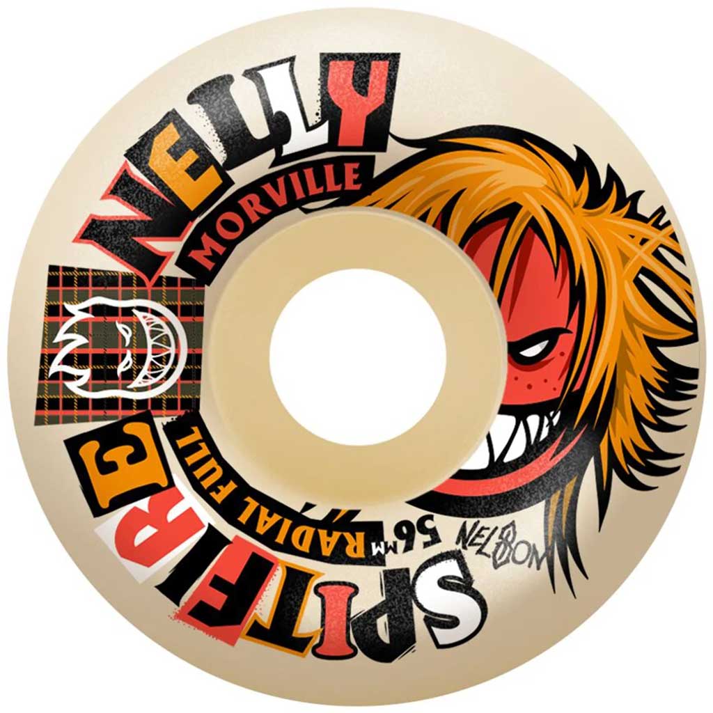 Spitfire Formula Four Nelly Morville Rough Cut Radial Full Skateboard Wheels 99D 56mm | Free Aotearoa NZ shipping over $100* when you shop online with Pavement!