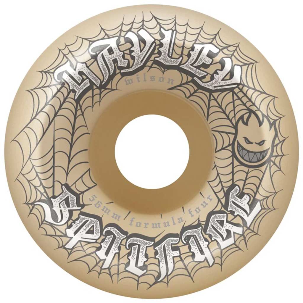 Spitfire Hayley Wilson Webbed Formula Four Conical Full Skateboard Wheels 56mm 99D | Free Aotearoa NZ shipping over $100* with Pavement Skate Store!
