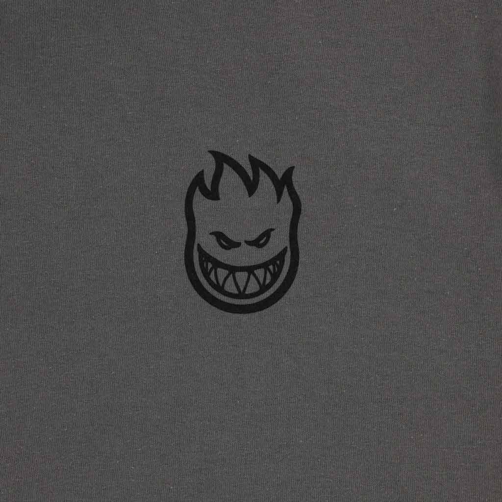 Spitfire Lil Bighead Tee Charcoal/Black | Shop Spitfire online with Pavement Skate Store with free Aotearoa NZ shipping over $100*!