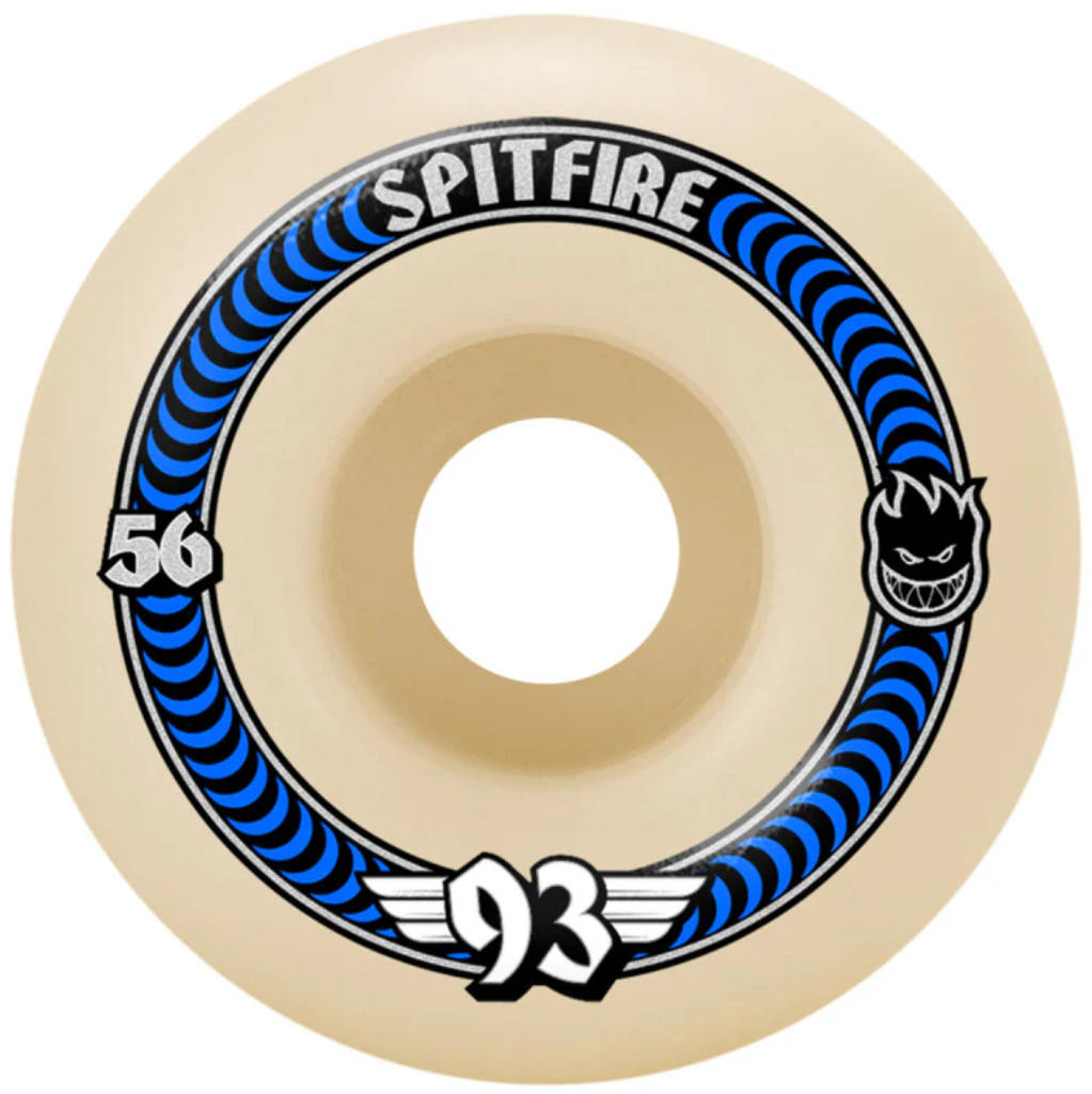 Spitfire Formula Four Classic 56mm 93D Soft Sliders | Shop Spitfire Wheels online with Pavement with free Aotearoa NZ shipping on orders over $100*!