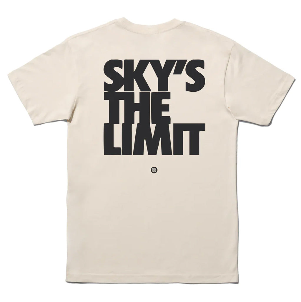 STANCE X NOTORIOUS B.I.G SKYS THE LIMIT TEE - VINTAGE WHITE