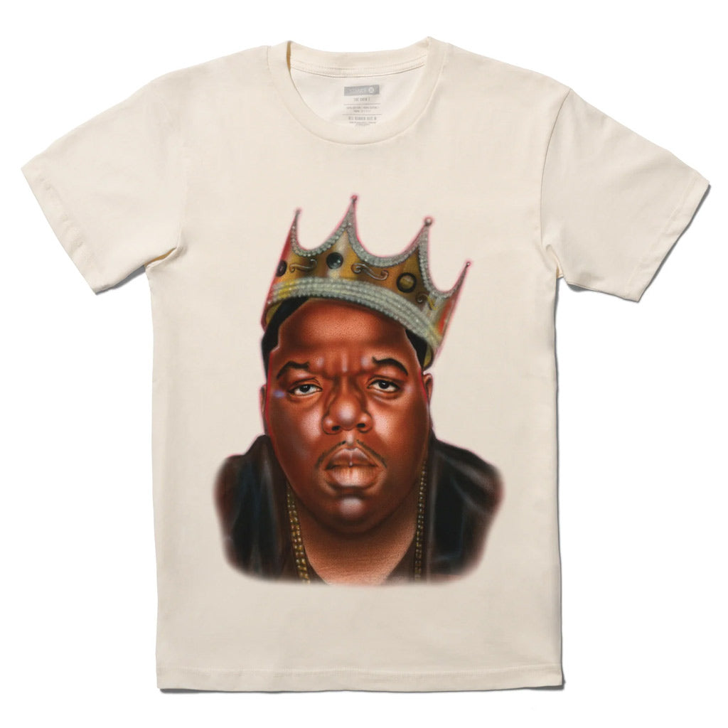 Stance x Notorious B.I.G Sky's The Limit Tee - Vintage White. Honouring the legacy of the Biggie once again, Stance brings you this comfy combed cotton tee showcasing one of his most legendary jams. Shop Stance online with Pavement and enjoy free NZ shipping over $150 - Same day Dunedin delivery and easy returns.