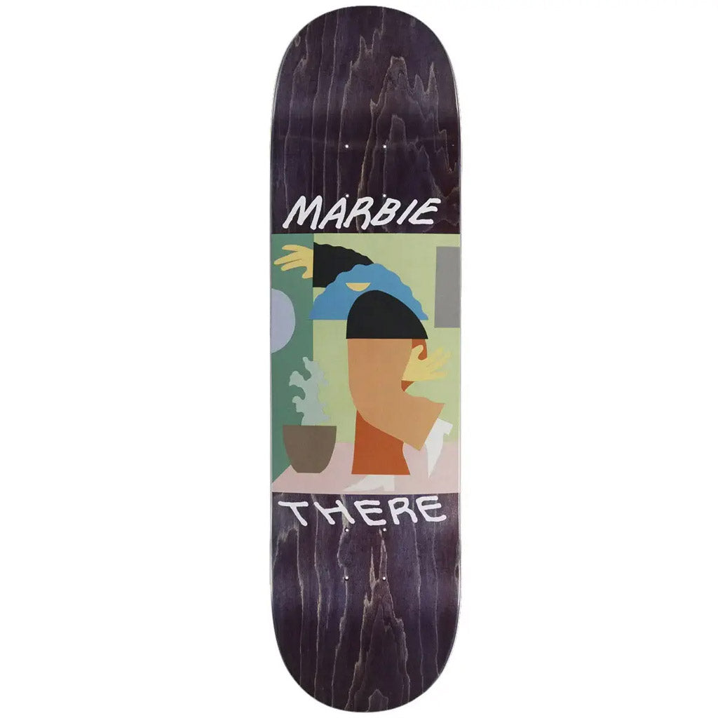 There Marbie Trying To Be Cool Skateboard Deck - 8.25" x 32" - WB 14.5". Free griptape included! Shop There Skateboards with Pavement and enjoy free NZ shipping on orders over $100. Pavement skate shop, Dunedin.