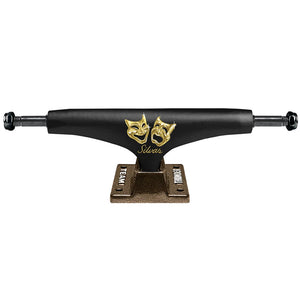 Thunder Miles Silvas Masked Team Hollows 149. Miles Silvas Pro Model. Thunder Quick Turn Response. Team baseplate. Hollow kingpin. Hollow axle. Free NZ shipping. Shop skateboard trucks online with Pavement skate store, Dunedin.