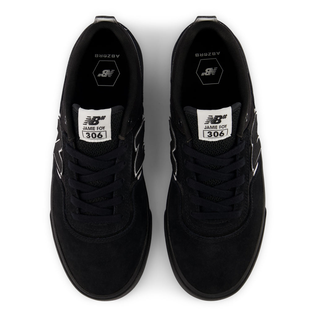 NEW BALANCE NUMERIC 306 JAMIE FOY - BLACK/WHITE
