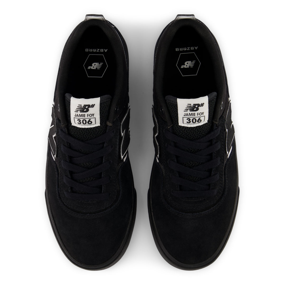 NEW BALANCE NUMERIC 306 JAMIE FOY - BLACK/WHITE