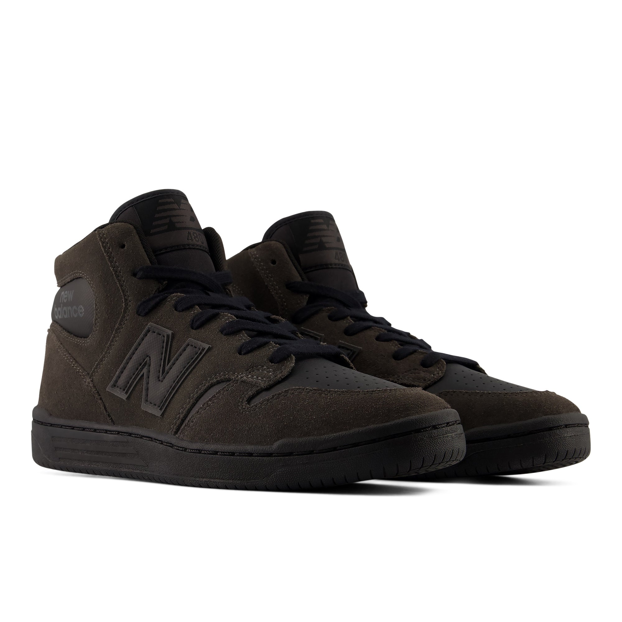 NEW BALANCE NUMERIC 480 HIGH - CHARCOAL/BLACK