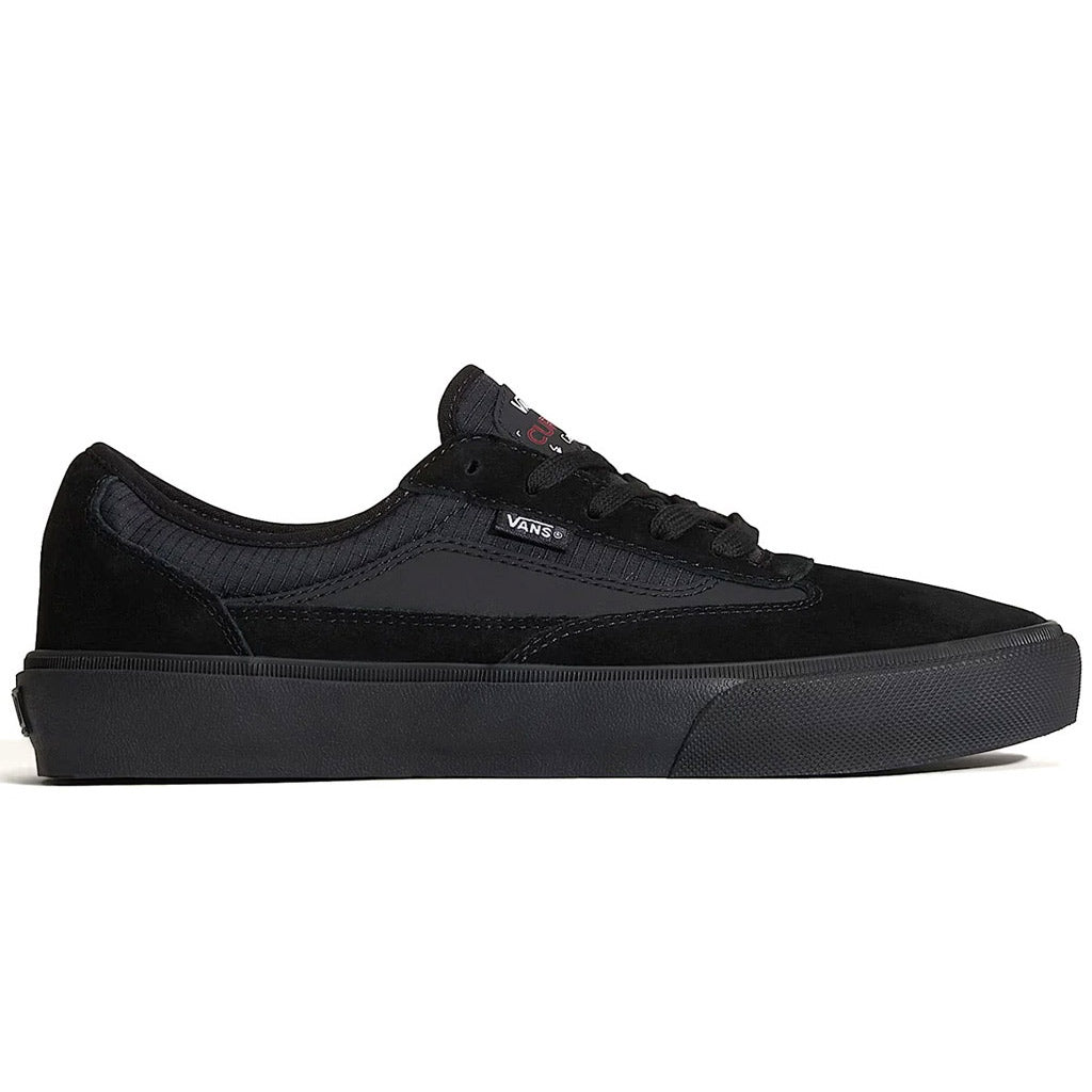 Vans Skate Curren Caples Skate Shoes - Black/Black | Shop Vans Skate shoes with free Aotearoa NZ shipping over $100* online with Pavement Skate Store.
